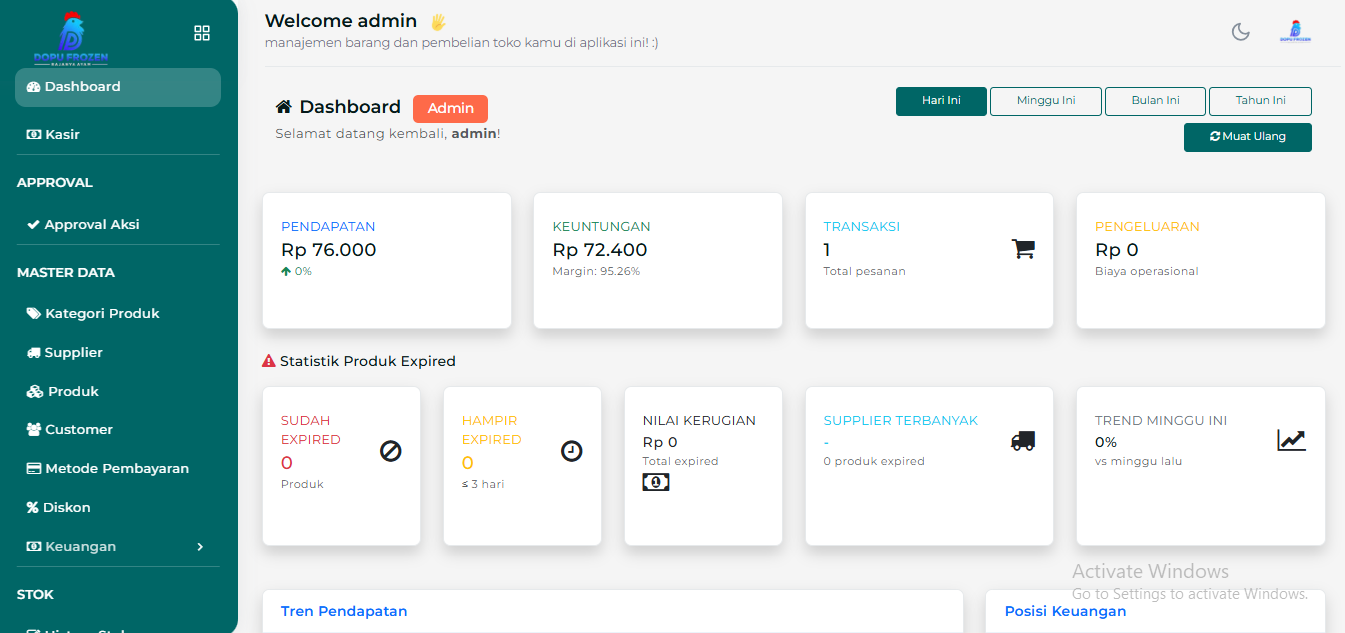 POS App screenshot